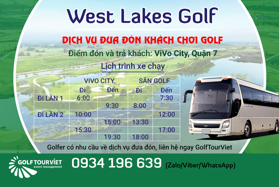 Golf West Lakes - Long An